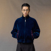 ALVNG AR ANTS Reversible Velvet Plaid Jacket