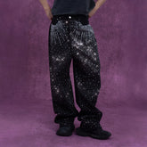 CLP Starlight Diamond Wide-Leg Jeans