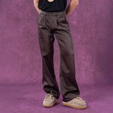 CLP Satin Straight-Leg Pants