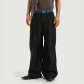 KADAKADA Spliced Oversized Suit Pants