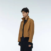 WHISTLEHUNTER Asymmetrical Zippers Jacket