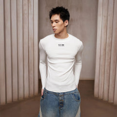 DND4DES Bullet LOGO Graphic Long-Sleeve Tee