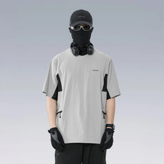 SILENSTORM Tech Panel Drawstring-Hem Quick-Dry T-Shirt