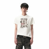 SAVAGEGROWTHWORLD Nine Grid Portraits Graphic T-Shirt