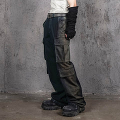 UNDERWATER Multi Pockets Gradient Jeans