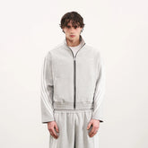 PMW Retro Curved Stripe Track Jacket