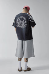 F2CE Curved Spliced Drawstring Shorts