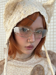 DAMAGE ASIA Metal Streamline Lens Shades