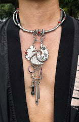 ILLUSORY × YBDX ZHAXii Deconstructed Architectural Tribal Necklace