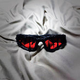 Pi0neeR Venom Melt Dripped Resin Sunglasses