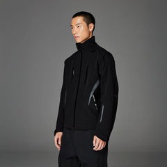 CATSSTAC Reflective Panels Tech Windbreaker Hooded Jacket