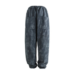 ME DA IGUAL Washed Dot Full-Print Harem Pants