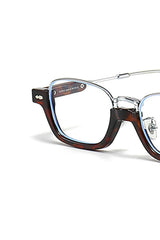 DAMAGE ASIA OPTICALS Retro Square Frame Glasses