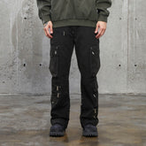 F2CE Multi-Pocket Zipper Pants