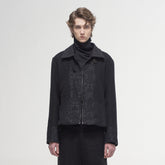 ILNya Nieternite Nifutur Jacquard Paneled Side Tab Jacket