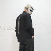 UNDERWATER Spine LOGO Embroidered Shirt