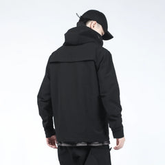 SILENSTORM Dual-Placket Softshell Hooded Jacket