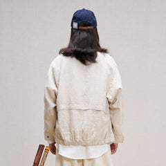 UNLIMITED MOTE Multi-Pocket Linen Shirt