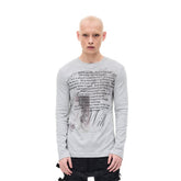 WHISTLEHUNTER Graphic Slim-Fit Stretchable Long-Sleeve Tee