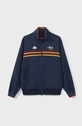 UMAMIISM Retro Striped Track Jacket