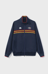 UMAMIISM Retro Striped Track Jacket