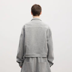 DND4DES Wool-Blend Button-Up Utility Jacket