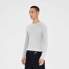 CATSSTAC Essential Slim Rib Wool-Blend Sweater