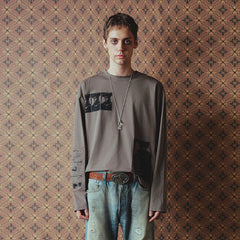 RICHILL Military Graphic Patch Long-Sleeve Tee