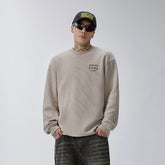 F2CE Skeleton Graphic Waffle Sweatshirt