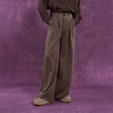CLP Modern Pinstriped Straight-Leg Pants