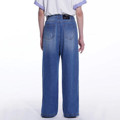 TIWILLTANG Side-Cut Oversized Jeans
