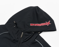 SAVAGEGROWTHWORLD Embroidered Logo Piped Hooded Jacket
