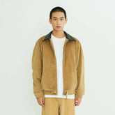 WIID Contrast Collar Corduroy Jacket