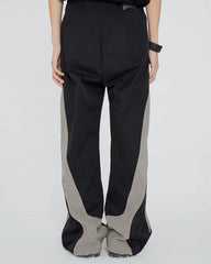 49PERCENT The X Spliced Zipper Pants