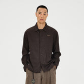 CATSSTAC Retro Gingham Drawstring Hem Boxy Shirt