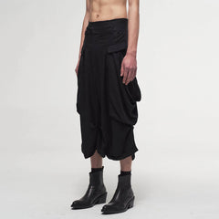 ILNya Nieternite Nifutur Balloon Pleated Slouchy Shorts
