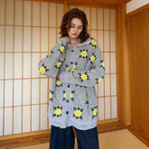 MIICHOUS Edelweiss Knit Button-Up Cardigan