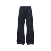CATSSTAC Striped Double-Pleat Trousers