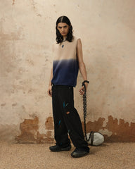 OVDY Classic Paint-Splattered Ripped Pants