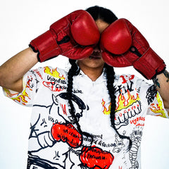 WCC Boxer Graffiti Half-Shirt