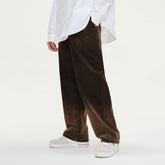 CONKLAB Creased Gradient Straight Pants