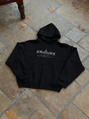 ESAIAS Silicone Letter Graphic Boxy Hoodie