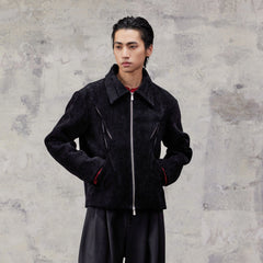 ALVNG AR ANTS Chenille Dual Zip Jacket