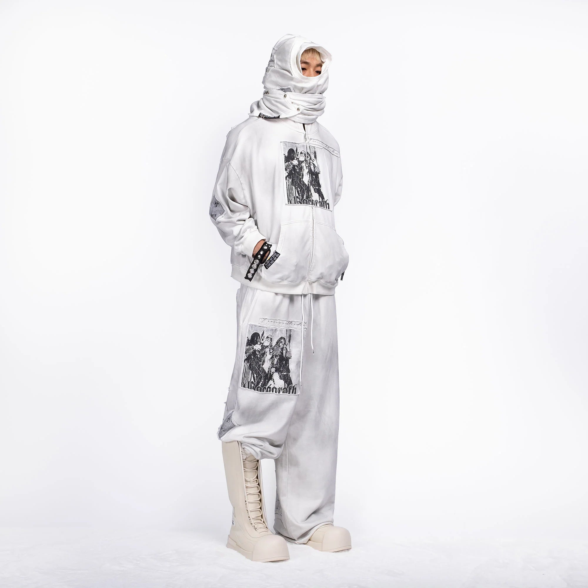 FVVO Patch Washed Sweatpants
