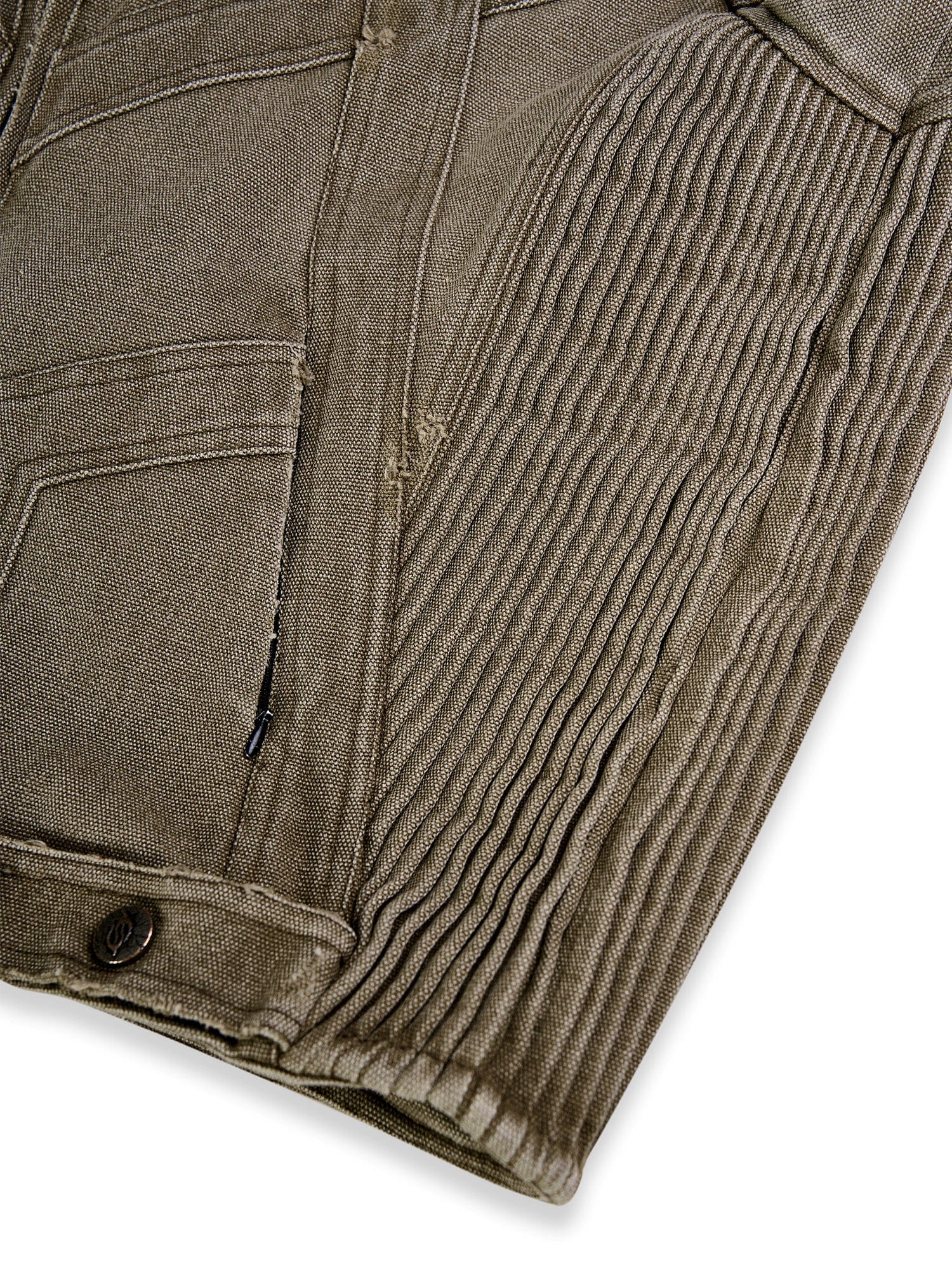 FLYERRER Panel Armor Moto Canvas Jacket