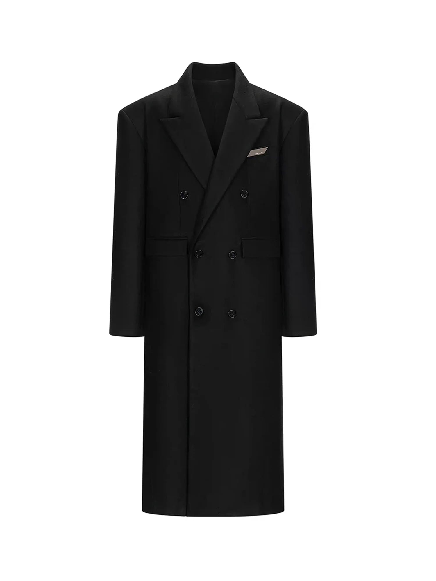 TIWILLTANG Modern Maxi Wool Coat