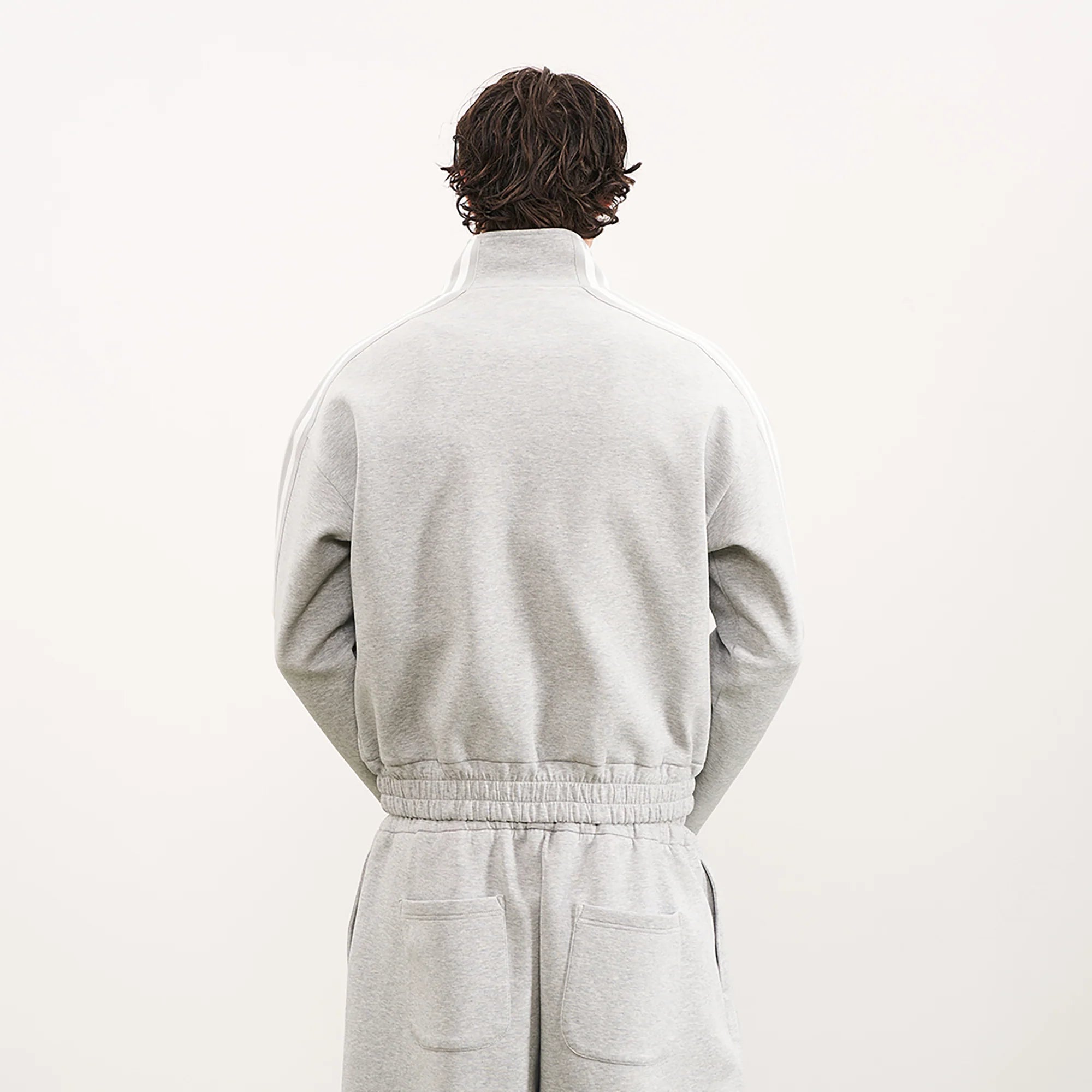 PMW Retro Curved Stripe Track Jacket