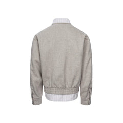 CATSSTAC Faux-Layer Zip Jacket