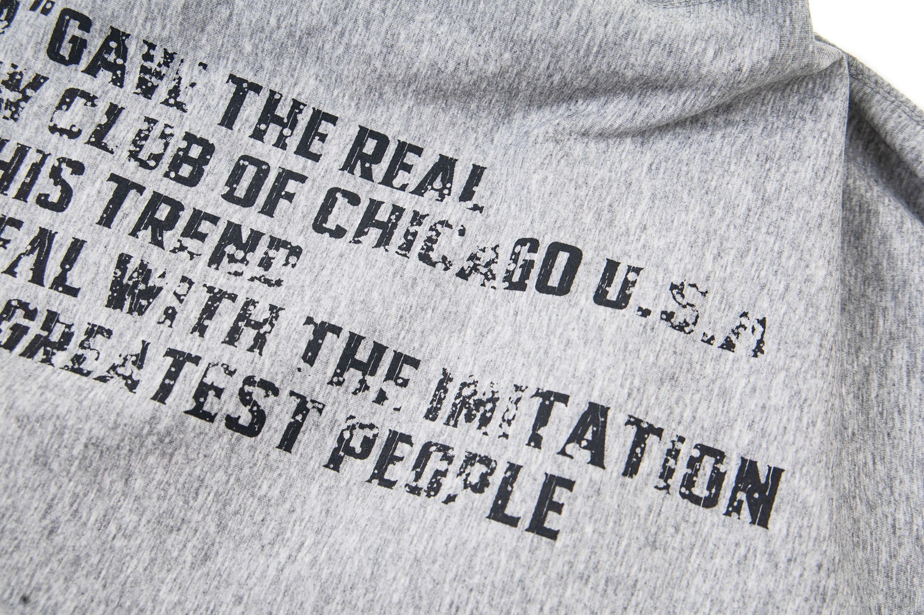 CLP Deconstructed Shawl-Overlay Sweatshirt