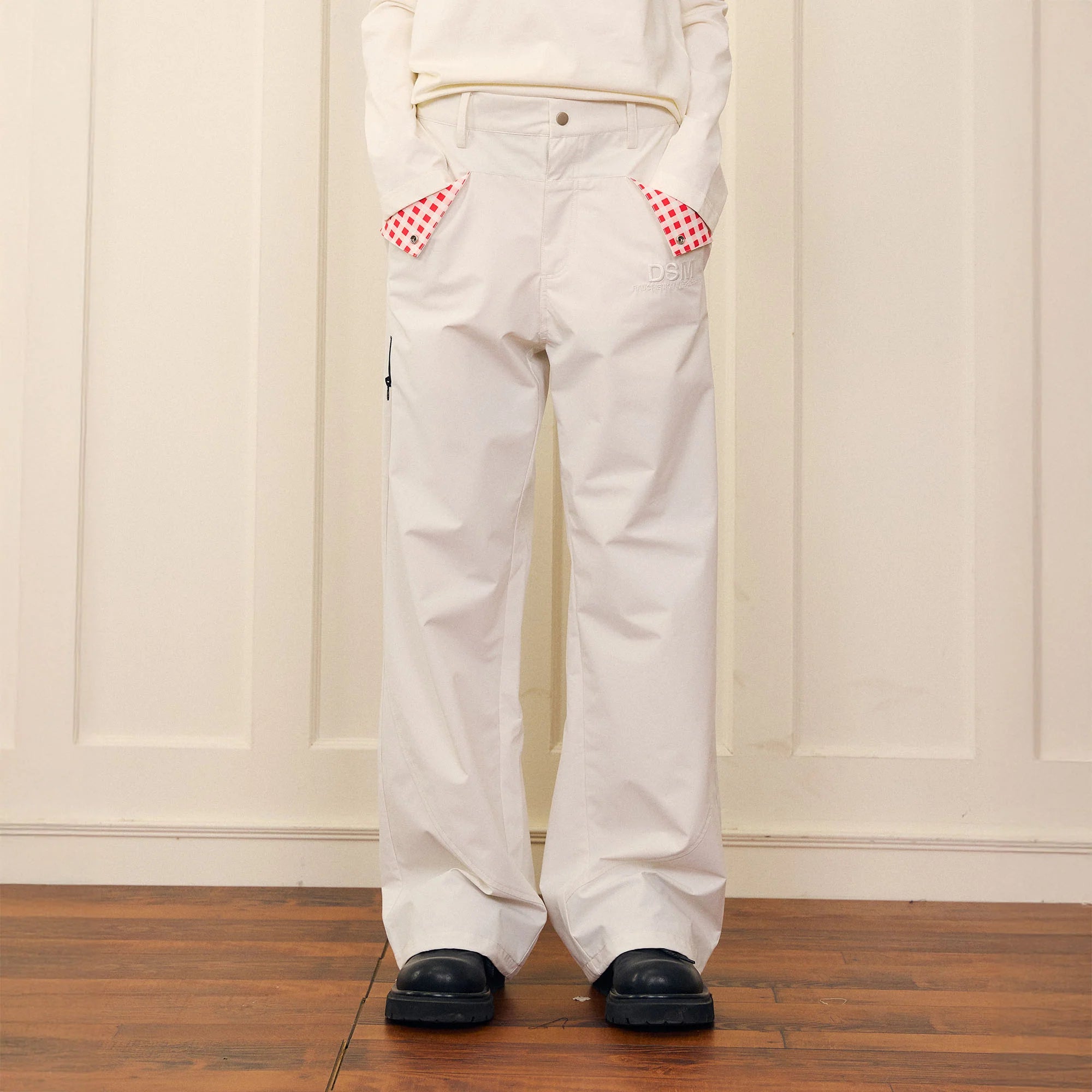 DONSMOKE Check Pocket Teflon Windproof Pants